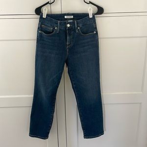 Good American, Good Petite Straight Jeans
